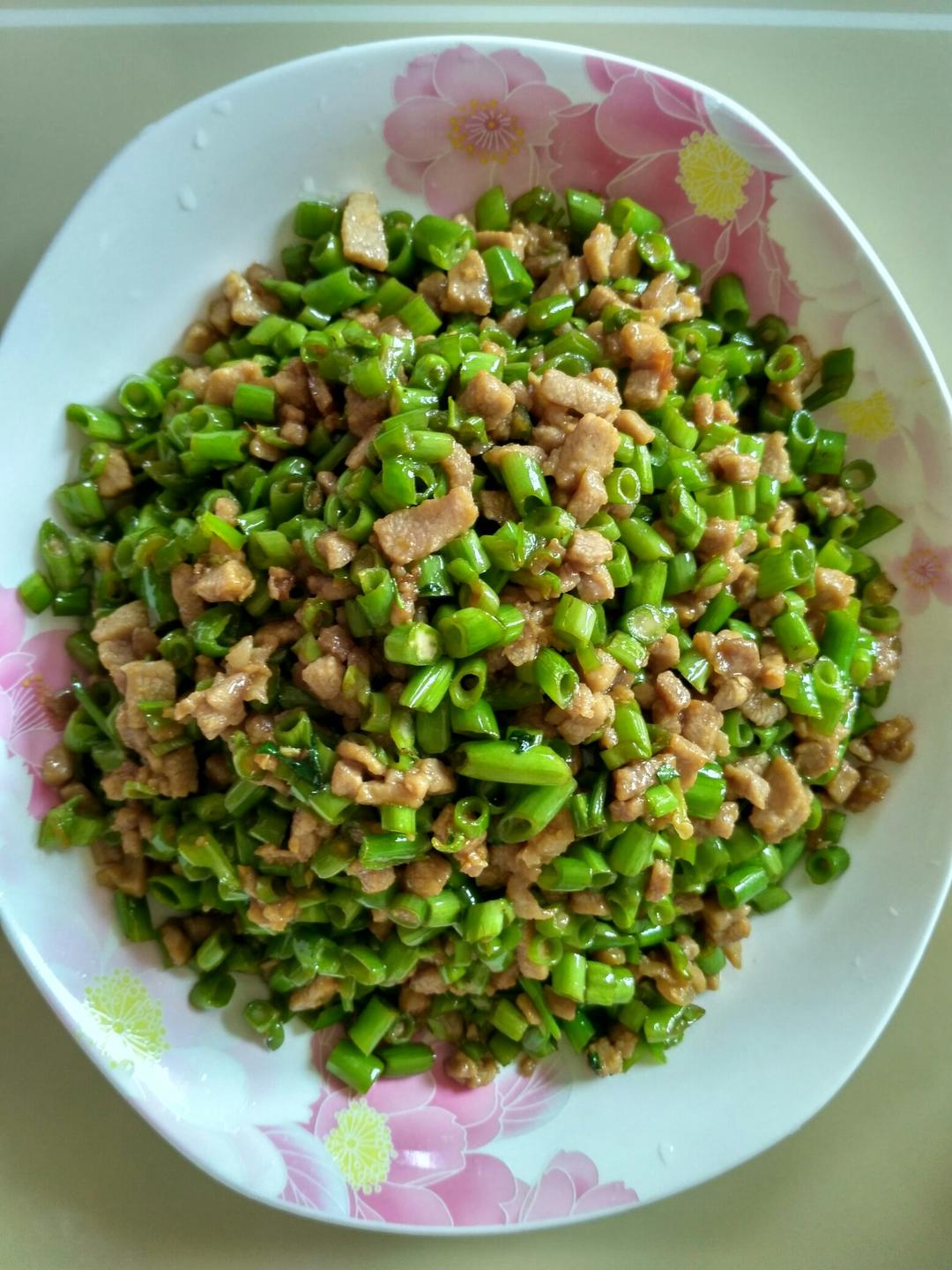 肉末空心菜