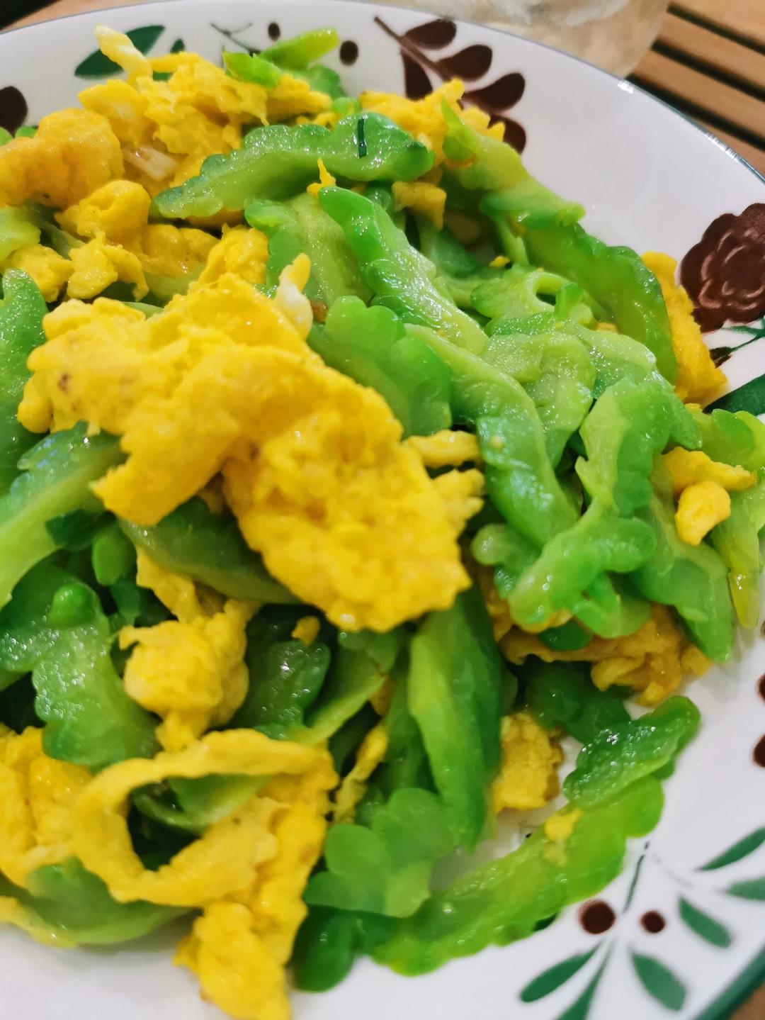 苦瓜炒蛋（清火菜）