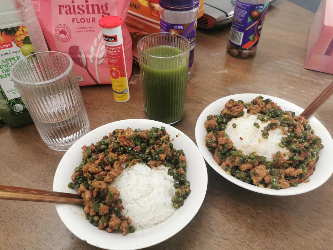 🔥下饭狂魔肉沫豆角/又是三碗米饭