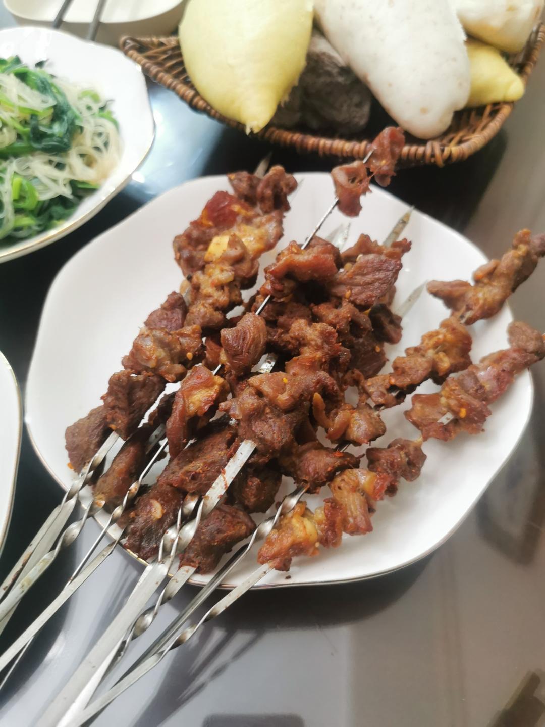 家庭版烤串‼️在家也能实现淄博烧烤自由‼️