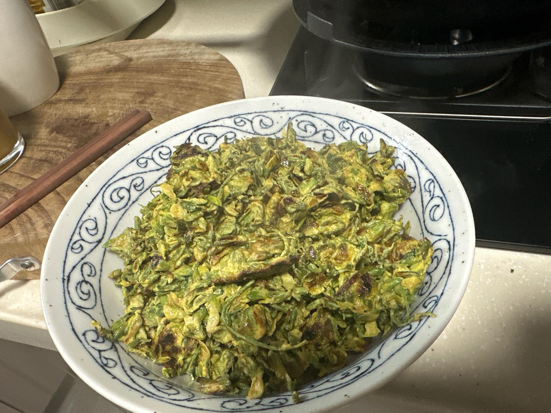 春日限定槐花炒鸡蛋