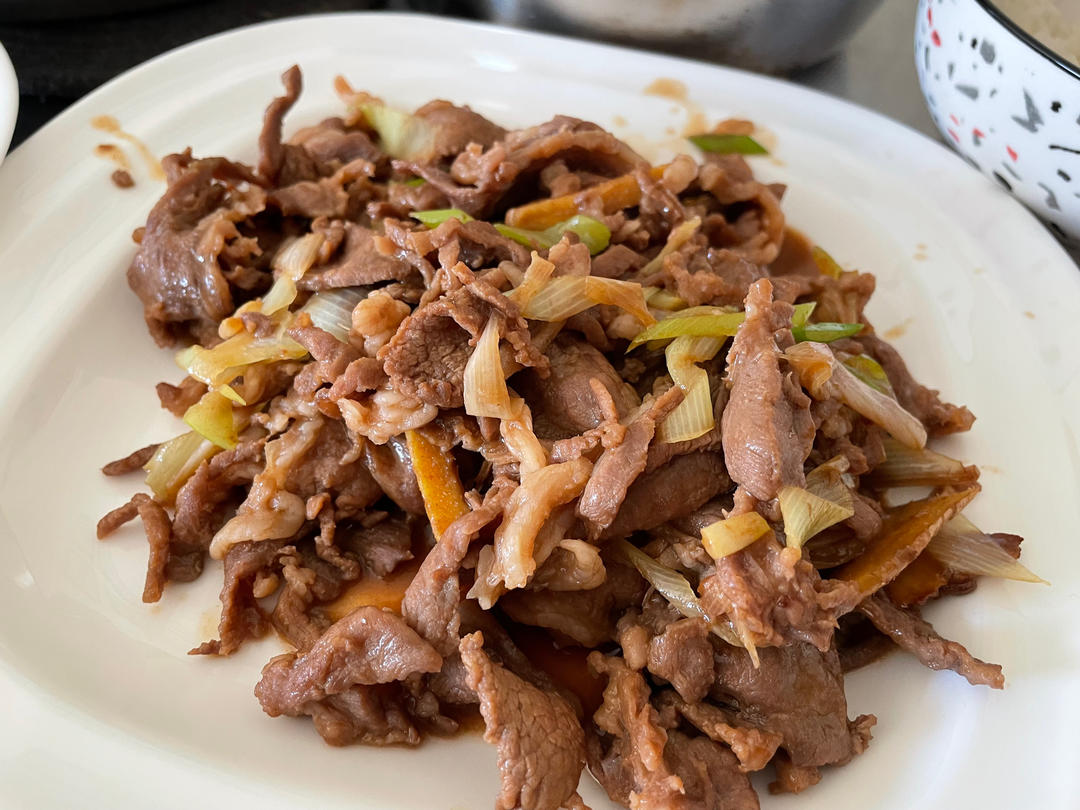 葱爆羊肉-2019年夜饭【曼食慢语】