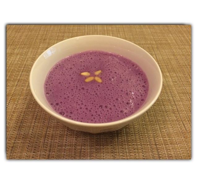 银耳紫薯露的做法