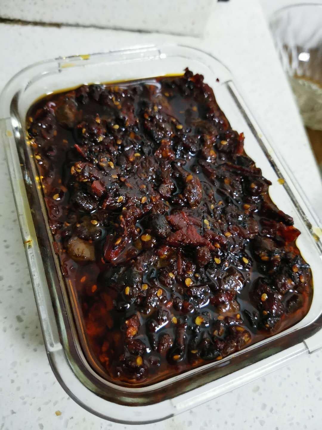 奶奶祖传秘制超香牛肉辣椒酱-下饭必备！