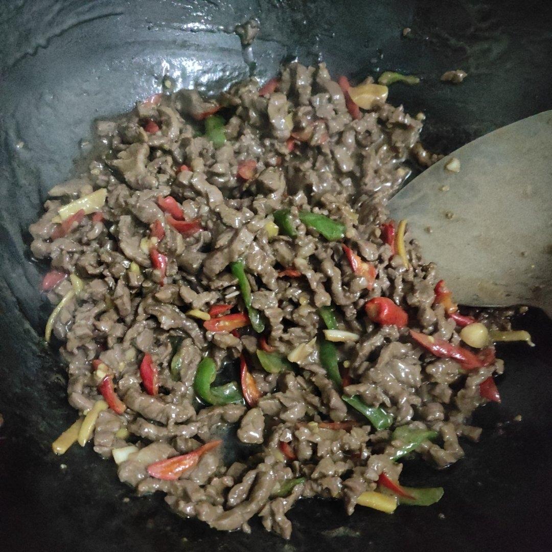辣椒炒牛肉
