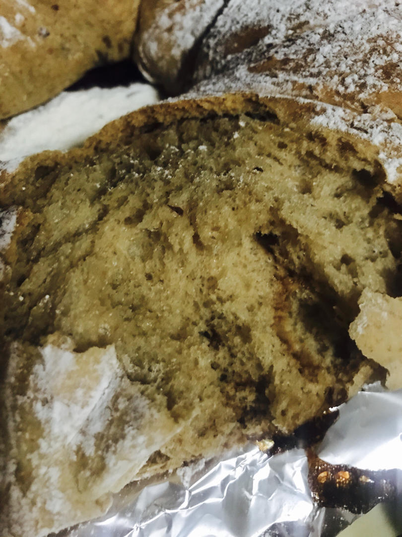 全麦红糖桂圆软欧包