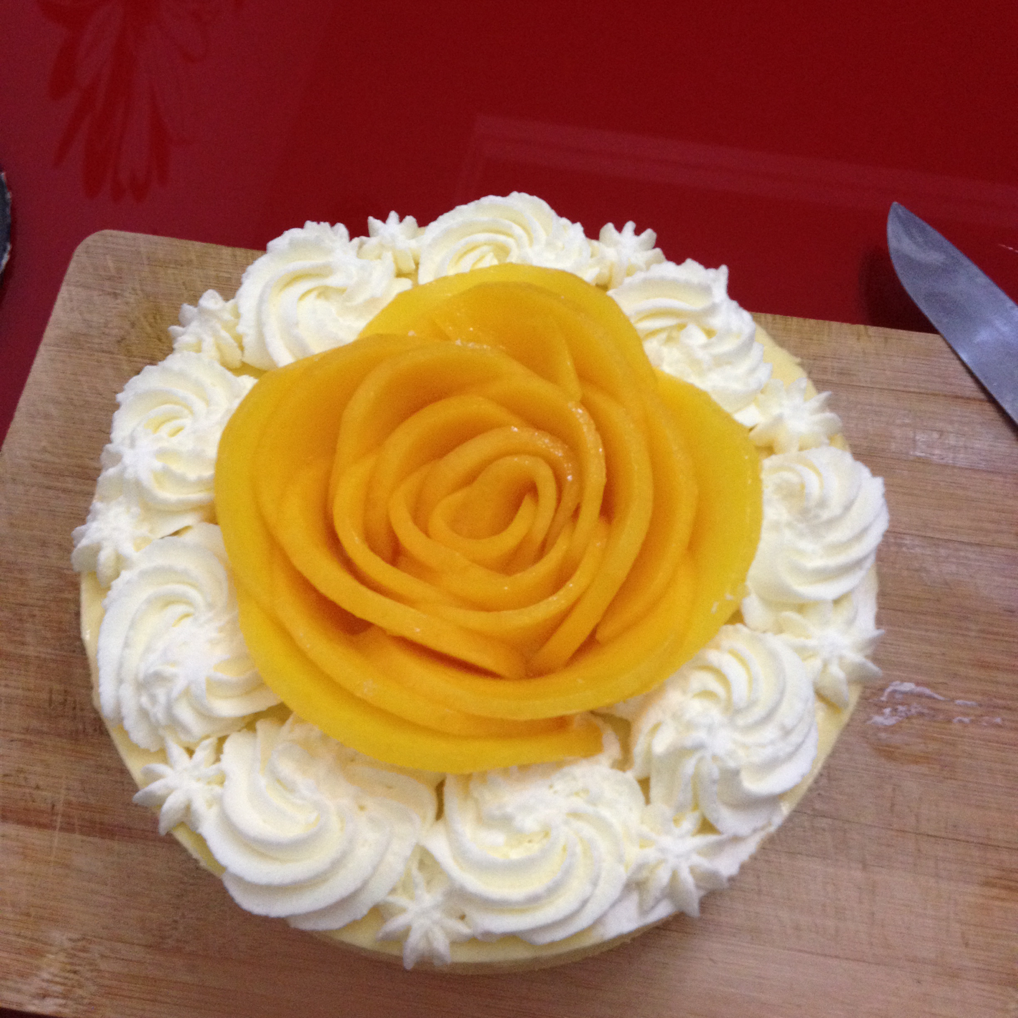 《Tinrry下午茶》教你做芒果流心慕斯（6寸配方）