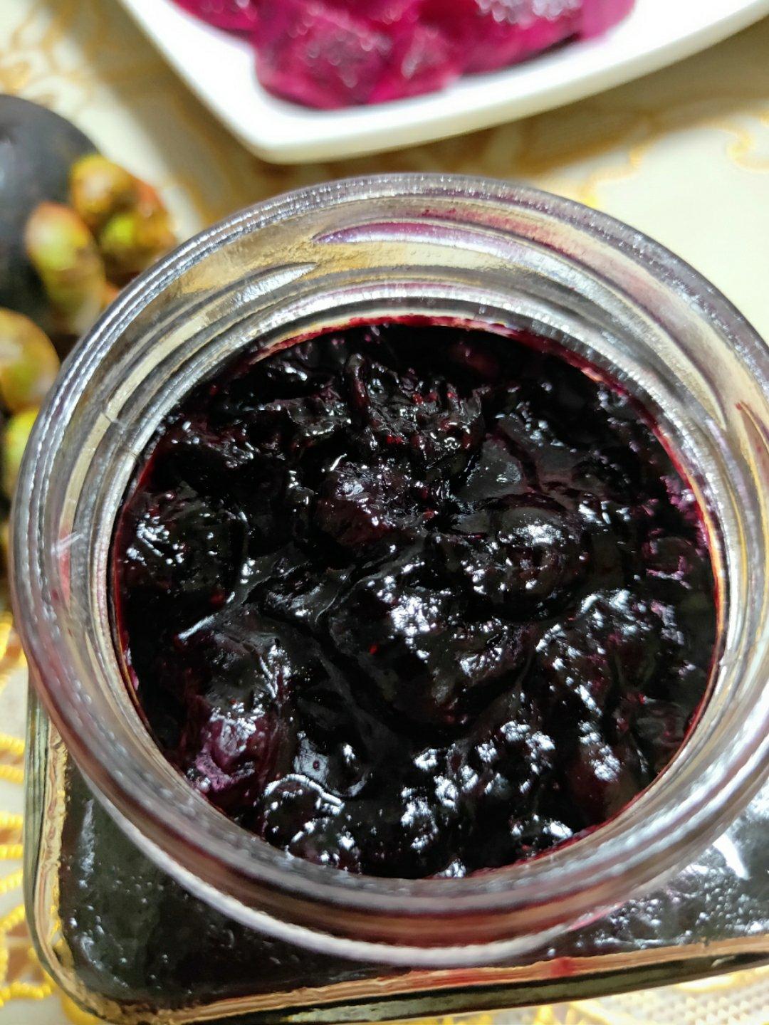 宝宝辅食食谱 自制蓝莓酱