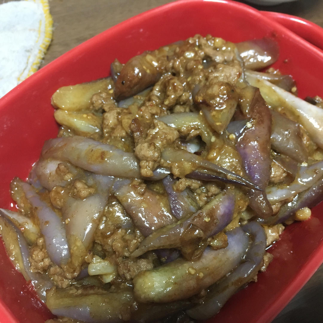 无敌好吃巨下饭的家常菜～肉沫茄子