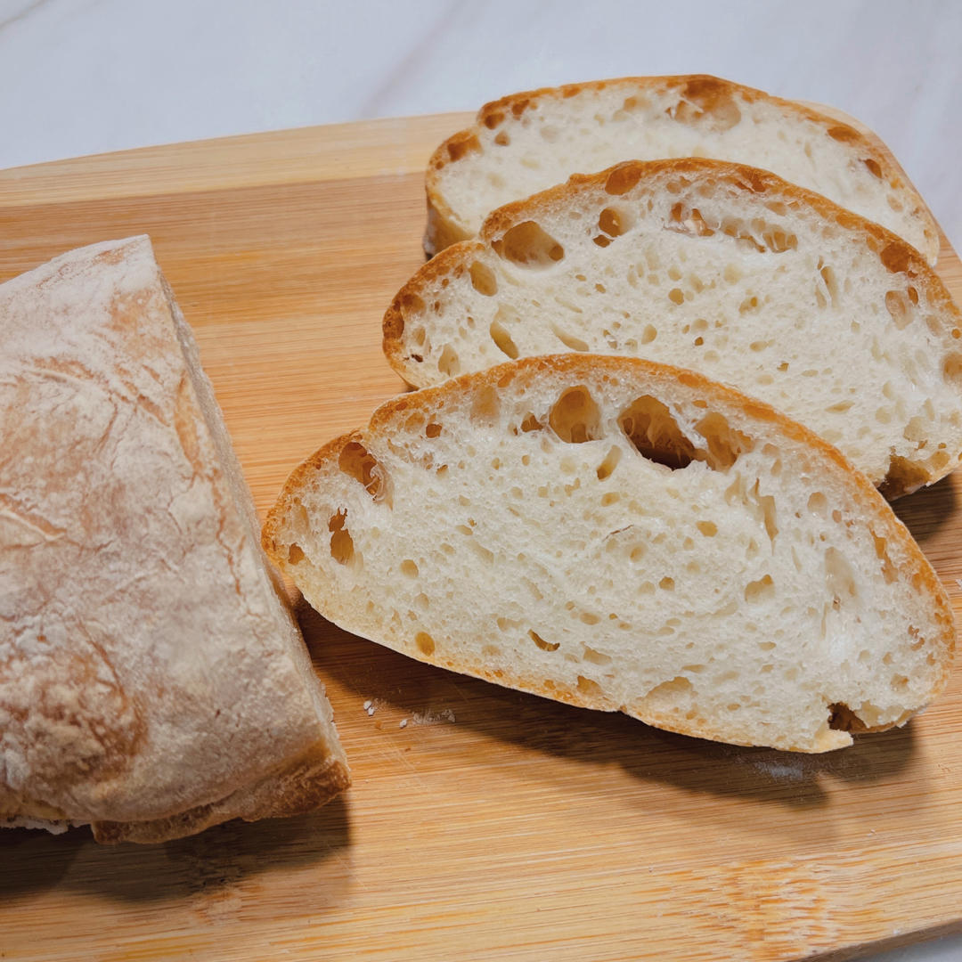 【保罗教你做面包】 夏巴塔 Ciabatta