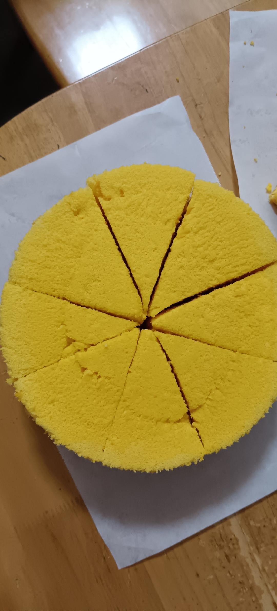 超柔软6寸戚风蛋糕(附8寸配方)零失败 超详细‼️含操作视频