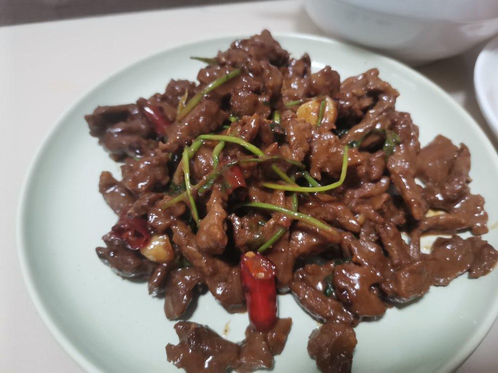 小炒牛肉
