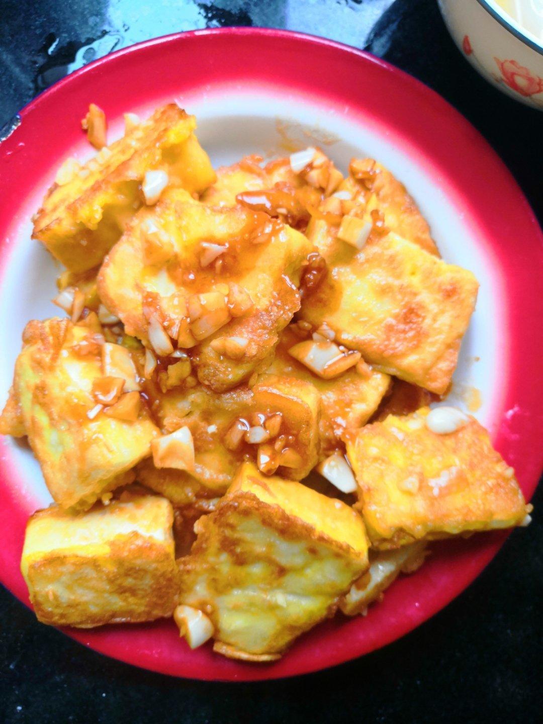 无敌好吃的香煎豆腐