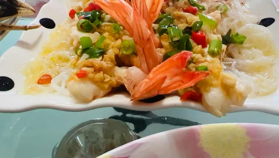 蒜蓉粉丝开背虾
