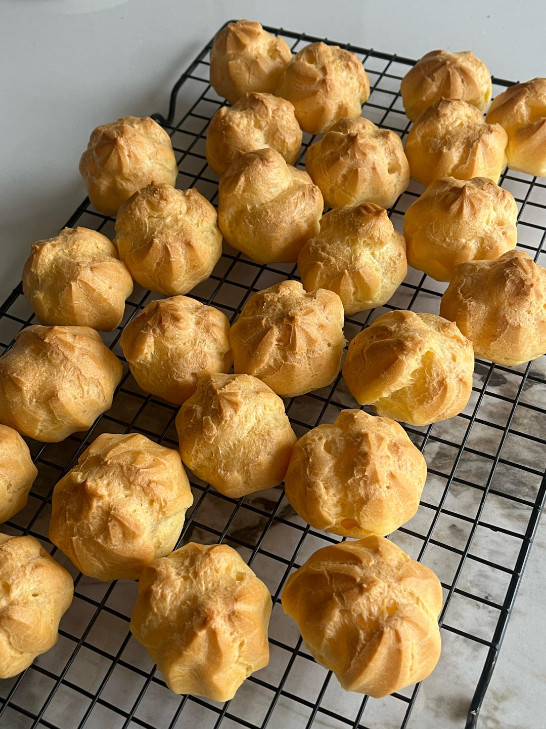 简单易成功的奶油小泡芙做法