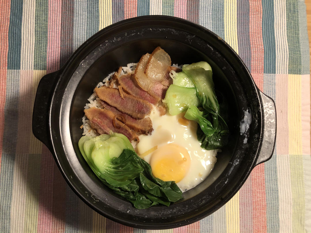 最爱腊味煲仔饭（一人食）（快手版）
