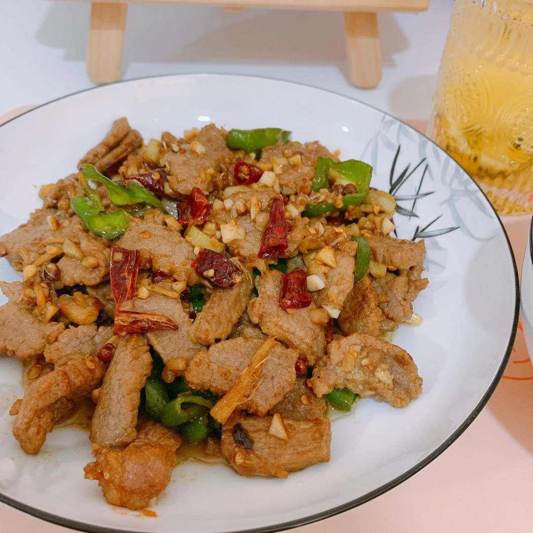 小炒牛肉