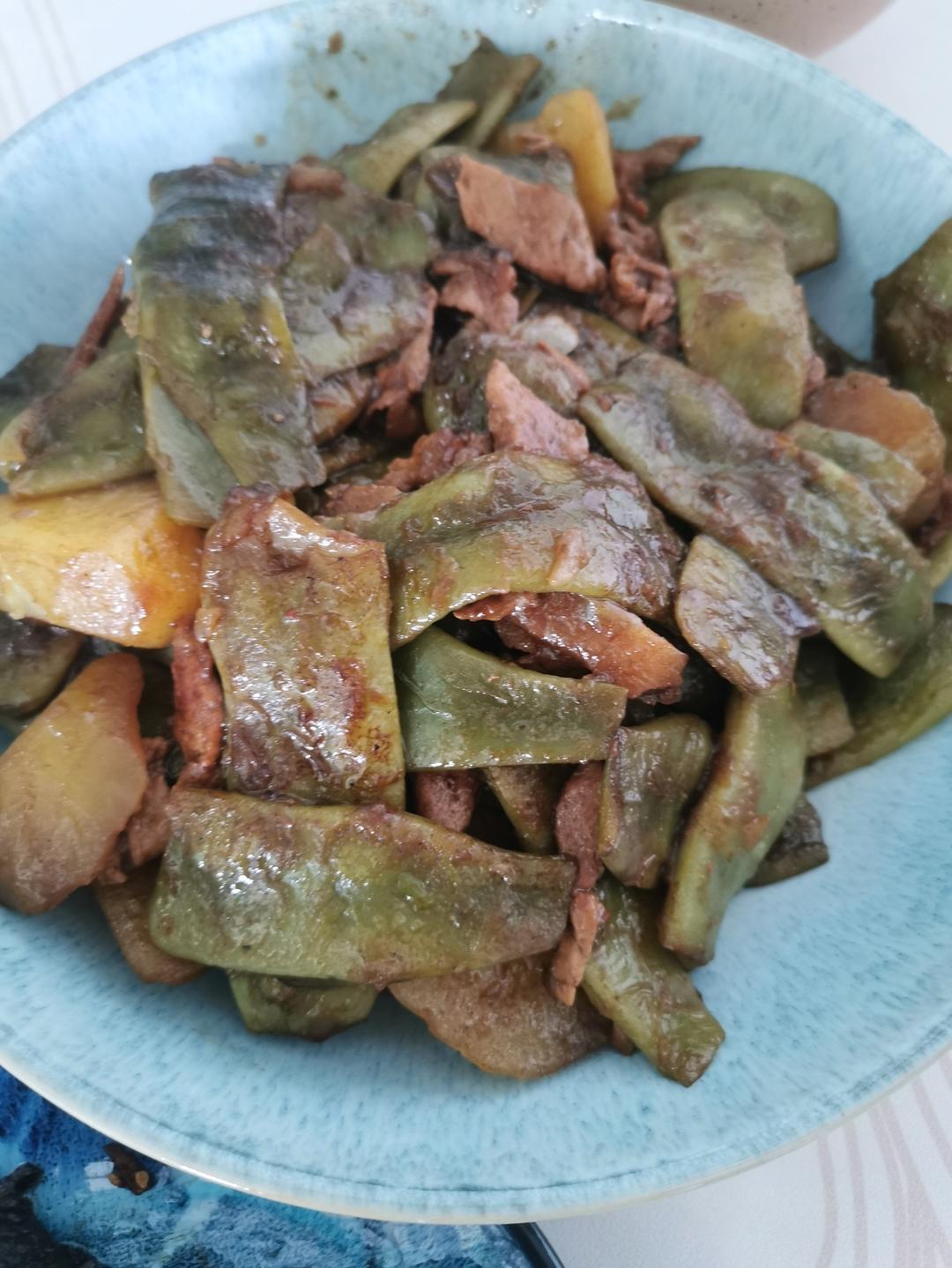 油豆炖土豆