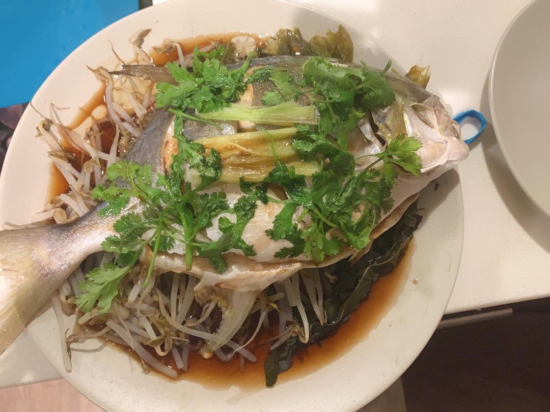 清蒸鲳鱼