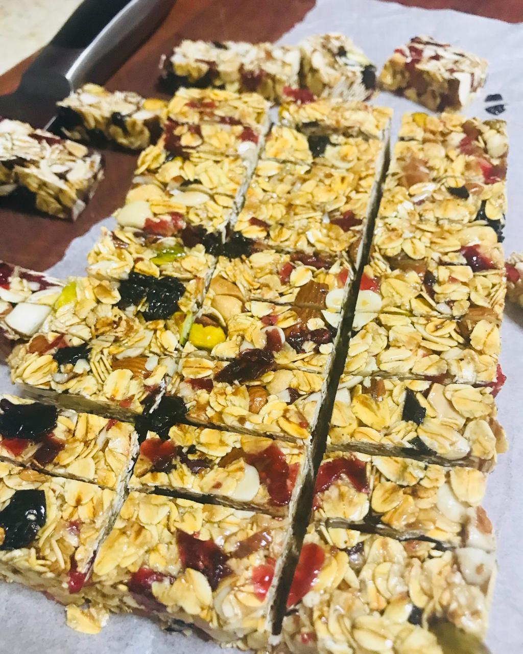 自制燕麦能量棒（Granola Bar）