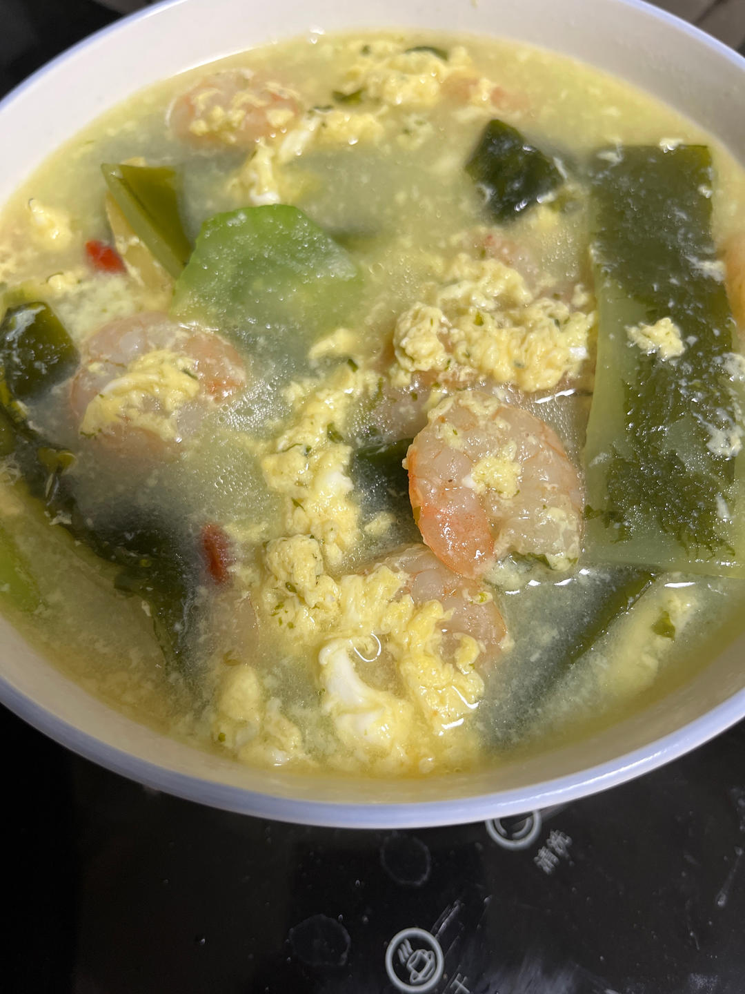 孩子增高汤 | 虾仁豆腐裙带菜汤