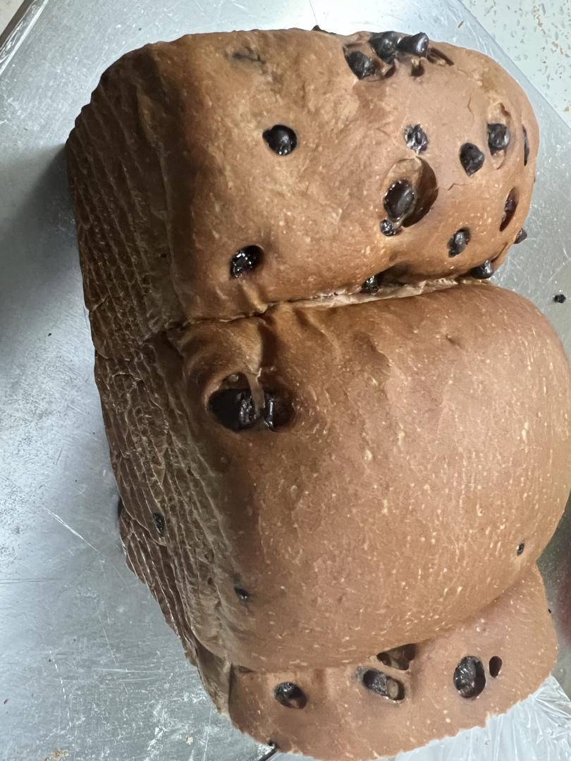 雪山巧克力吐司（巧克力奥利奥吐司面包）