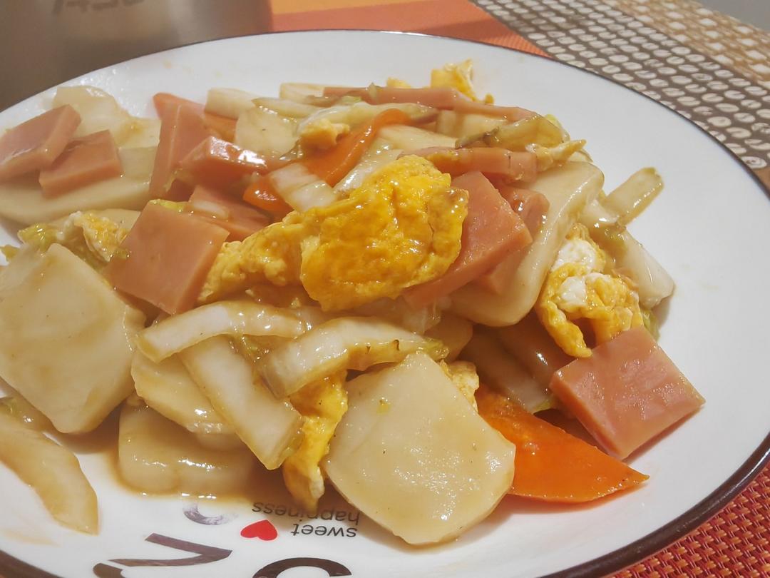 大排档风味炒年糕