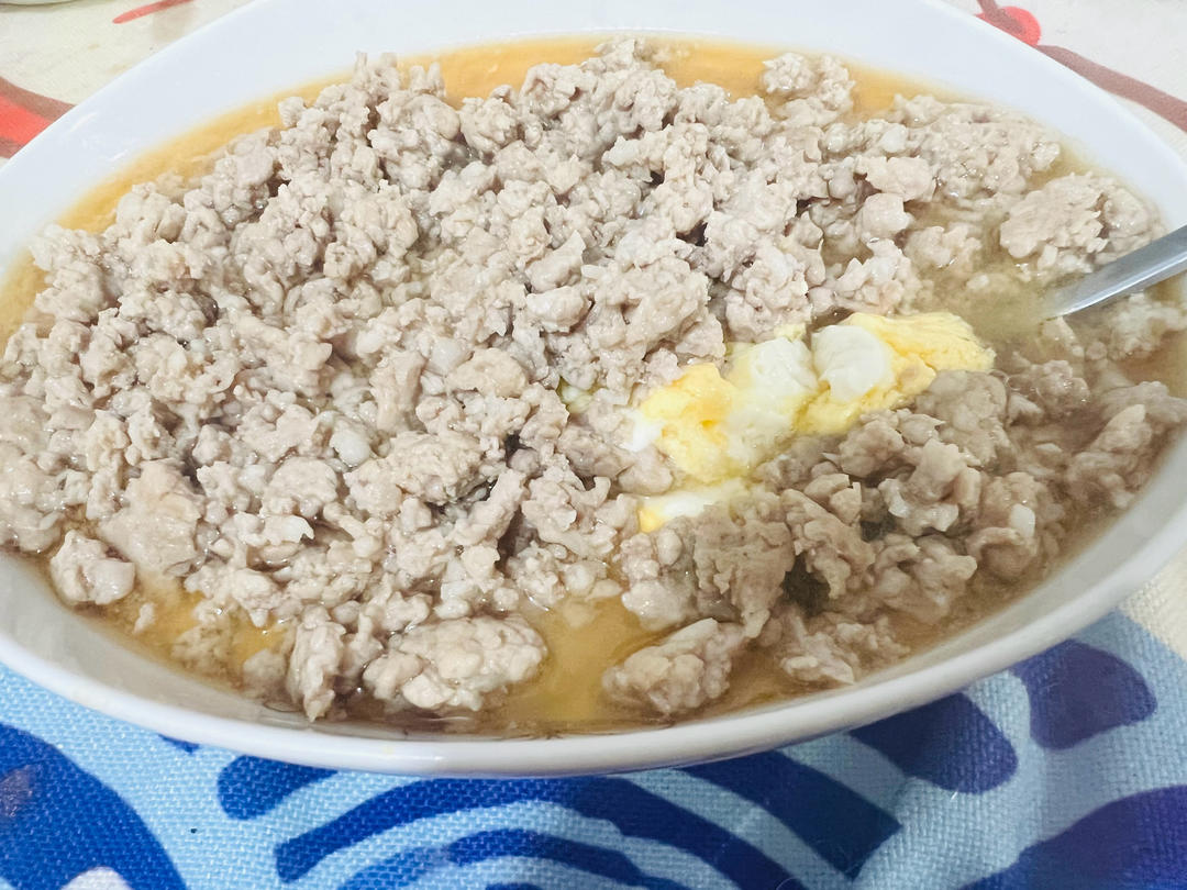 肉沫蒸鸡蛋