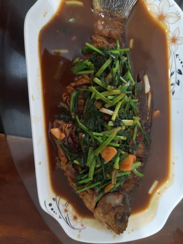 家常红烧扁鱼