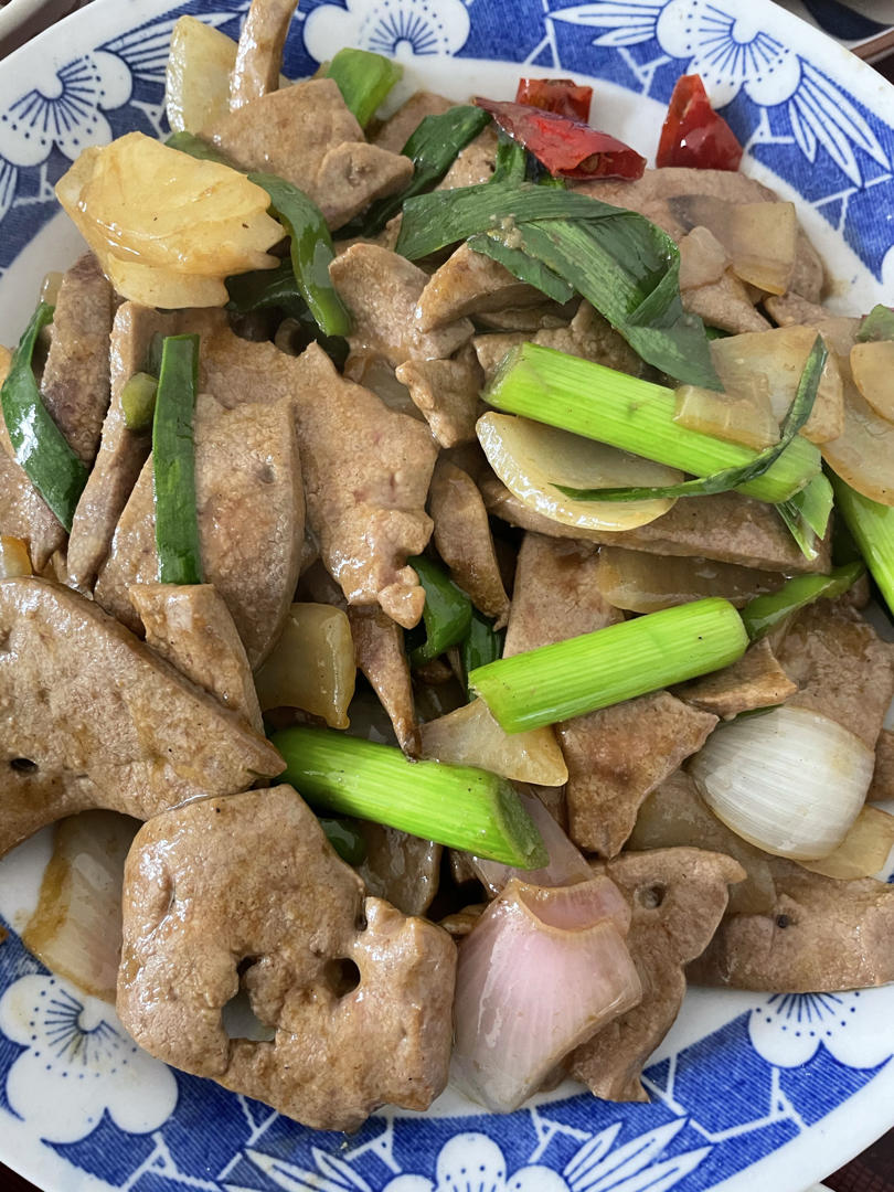 嫩炒猪肝