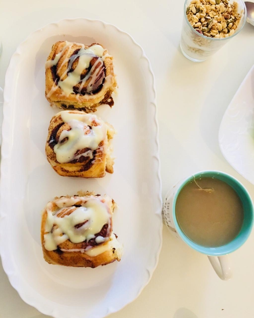 一次成功的正宗美国肉桂卷 The Best Cinnamon Rolls