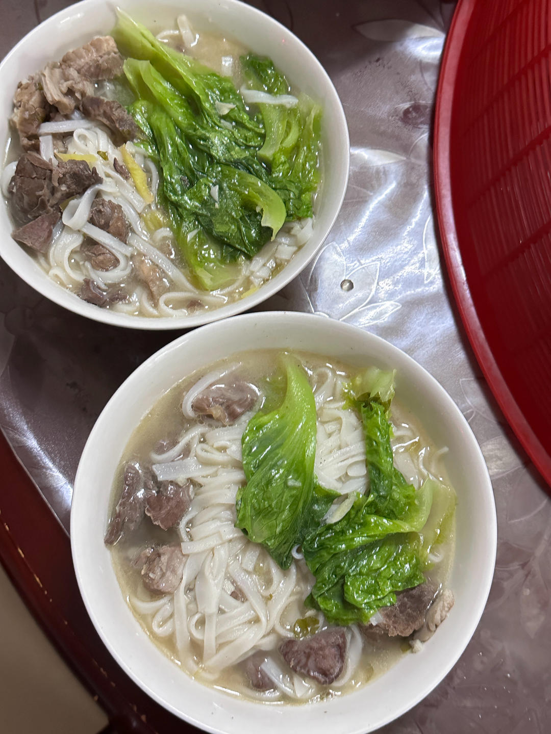 广式早餐-瘦肉汤河粉
