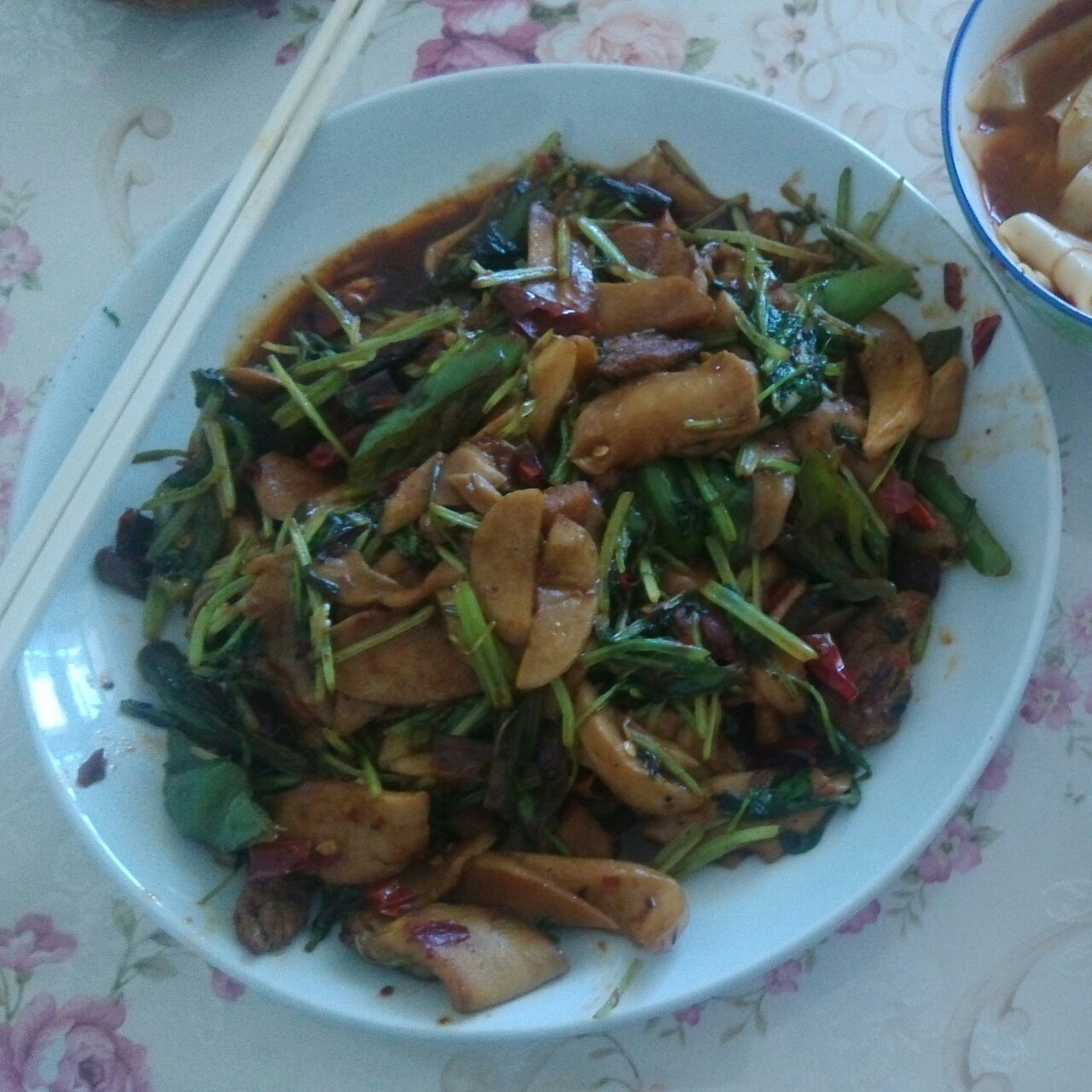 干锅杏鲍菇