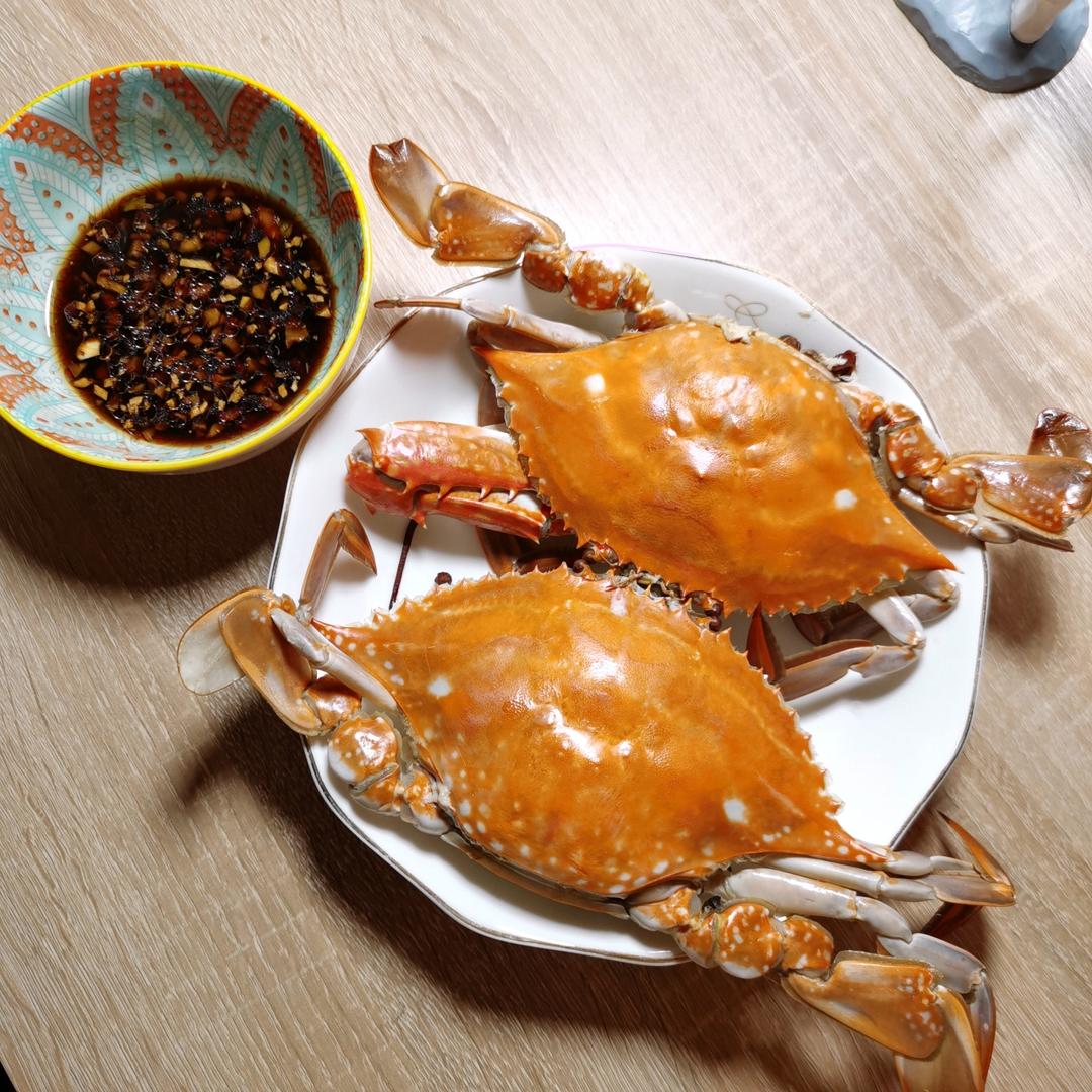 清蒸大闸蟹