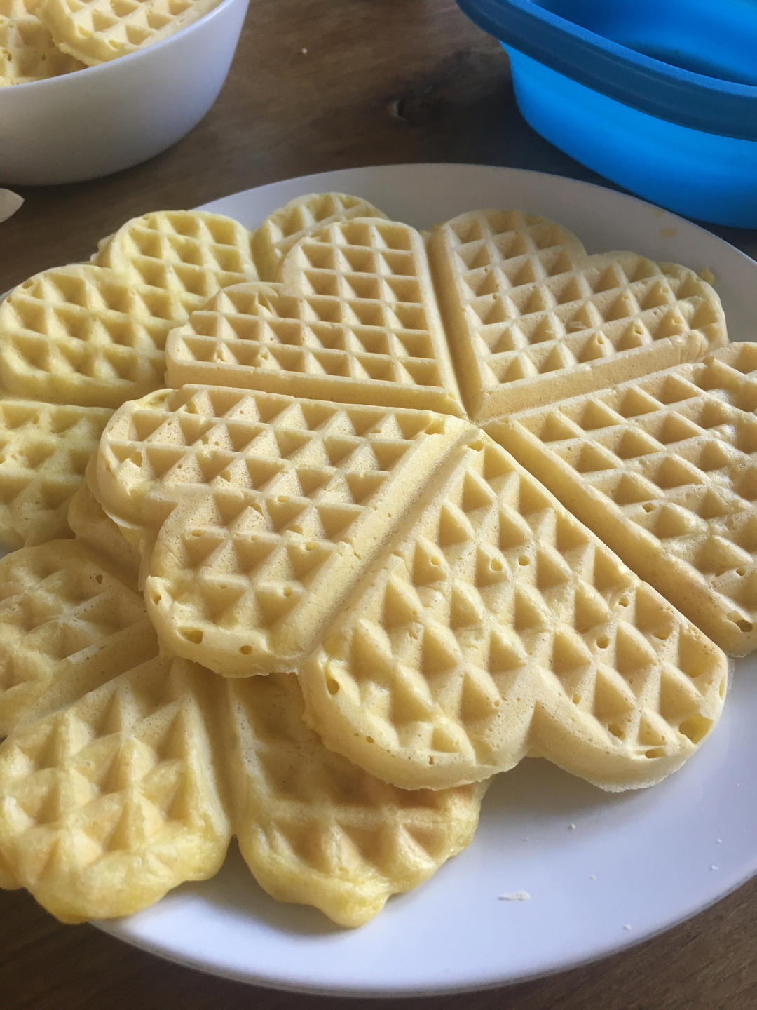 戚风华芙饼-无泡打粉无黄油 -凉透还是外脆里嫩