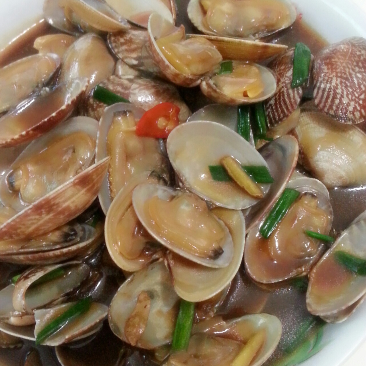 辣炒花蛤