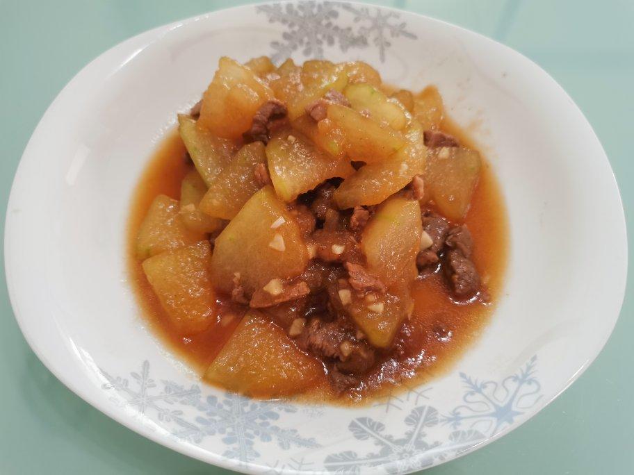肉末炒冬瓜(超下饭)