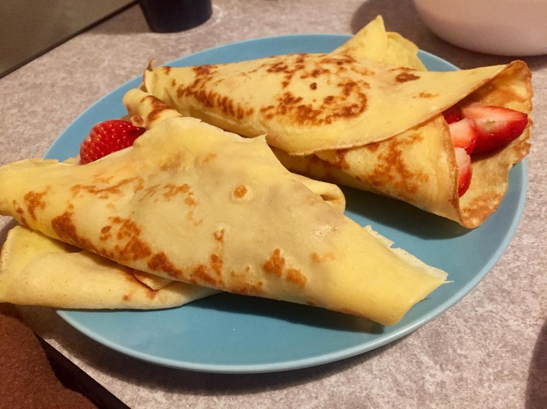 一定不会失败的传统法国crêpes 可丽饼