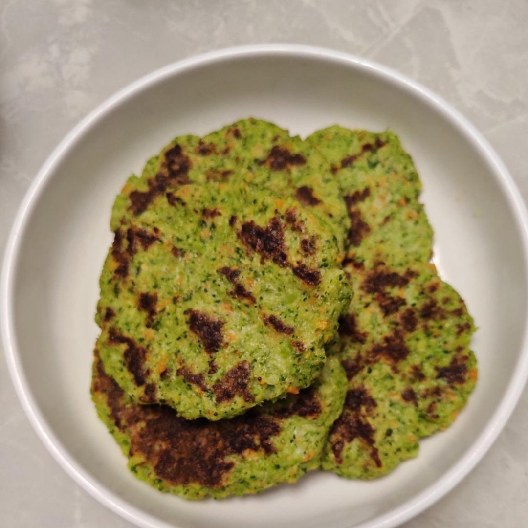 早餐饼（西兰花+胡萝卜版）