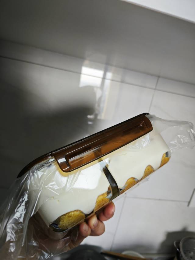 在欧洲学会的经典版提拉米苏
