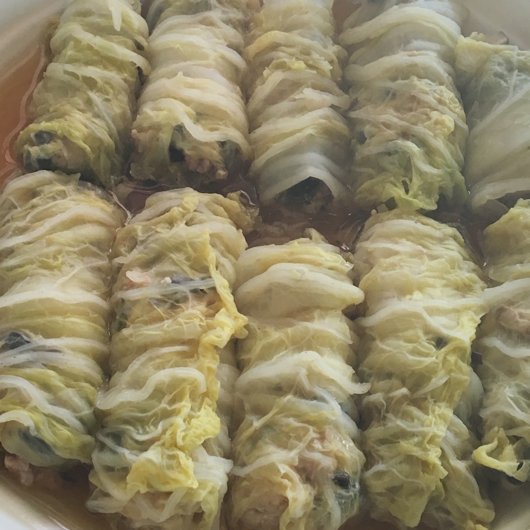 肉酿白菜卷