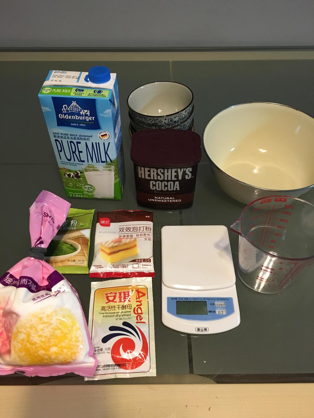 纯奶手撕吐司的做法 步骤1