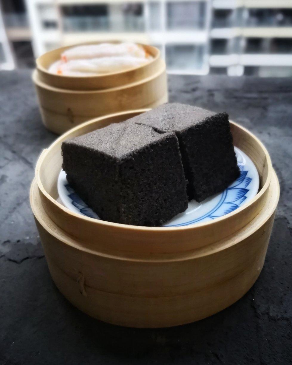 小薇厨房2016做的黑米糕