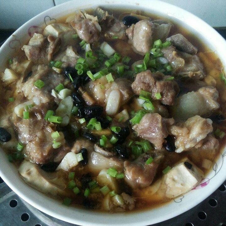 豆腐豆鼔蒸排骨