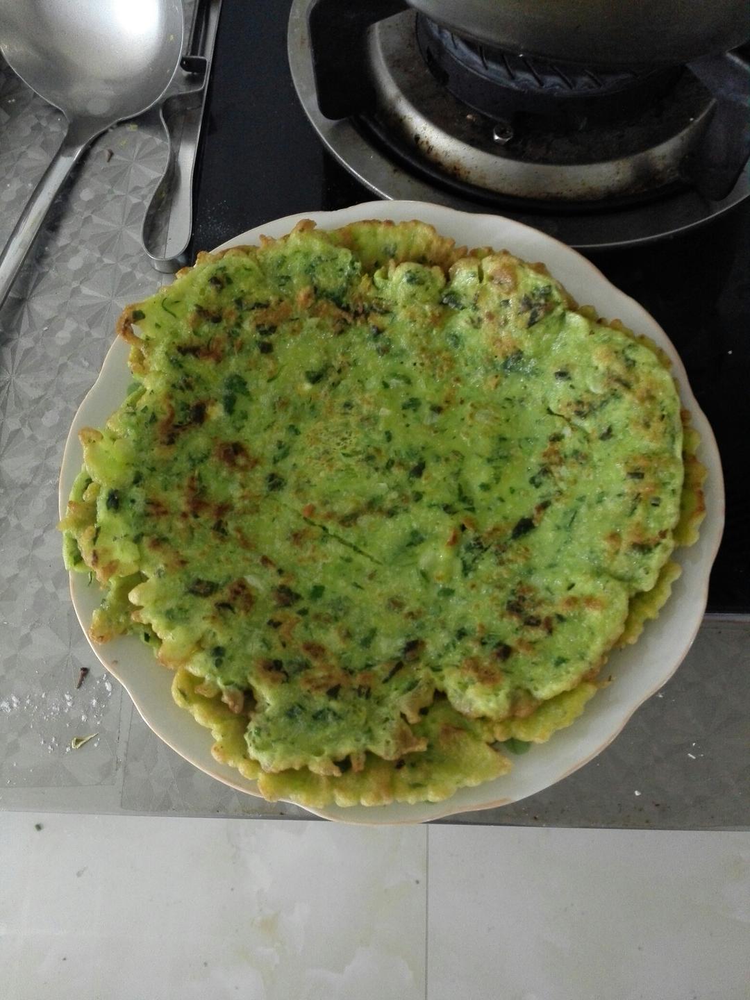 菜饼（简单又好吃）的做法