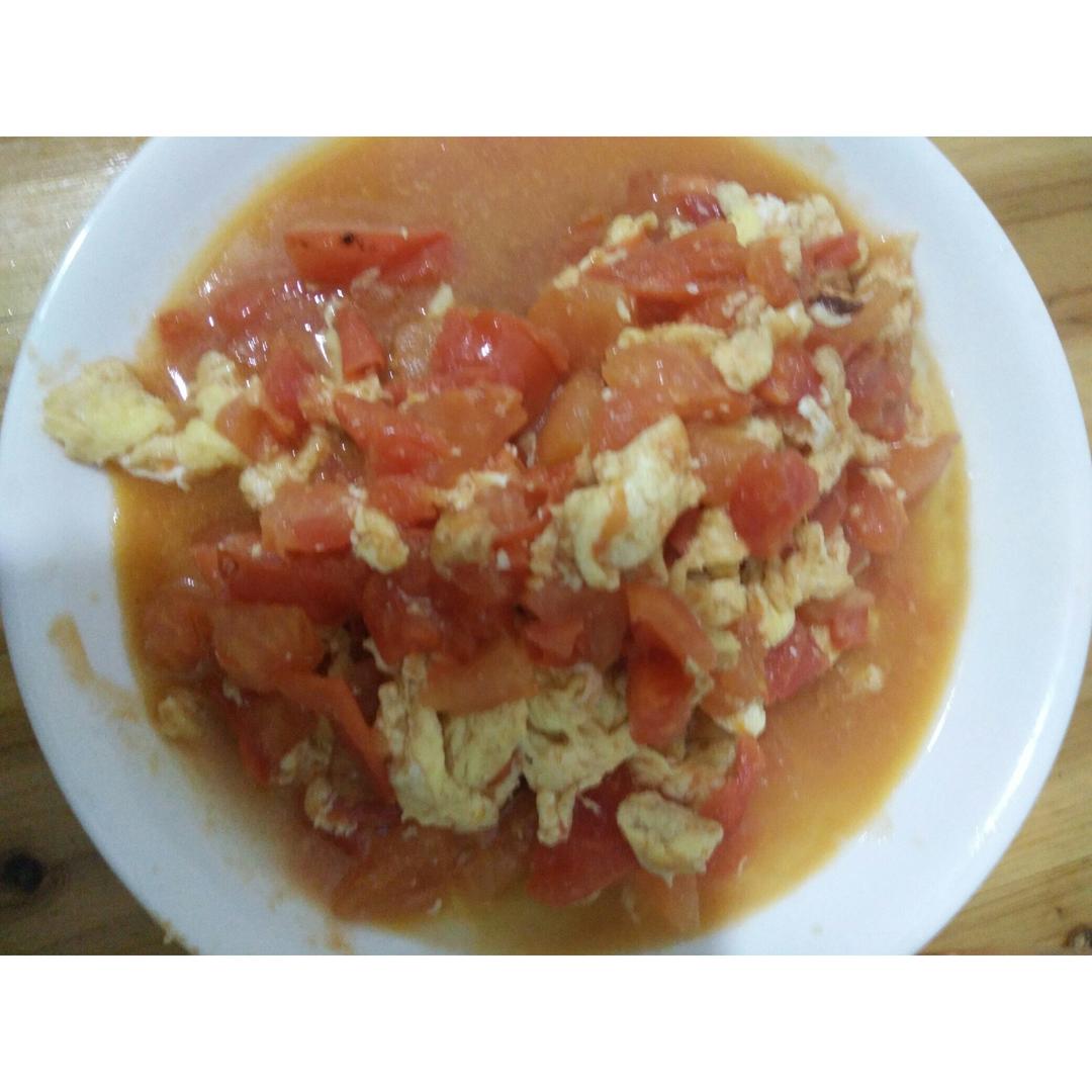 西红柿炒鸡蛋