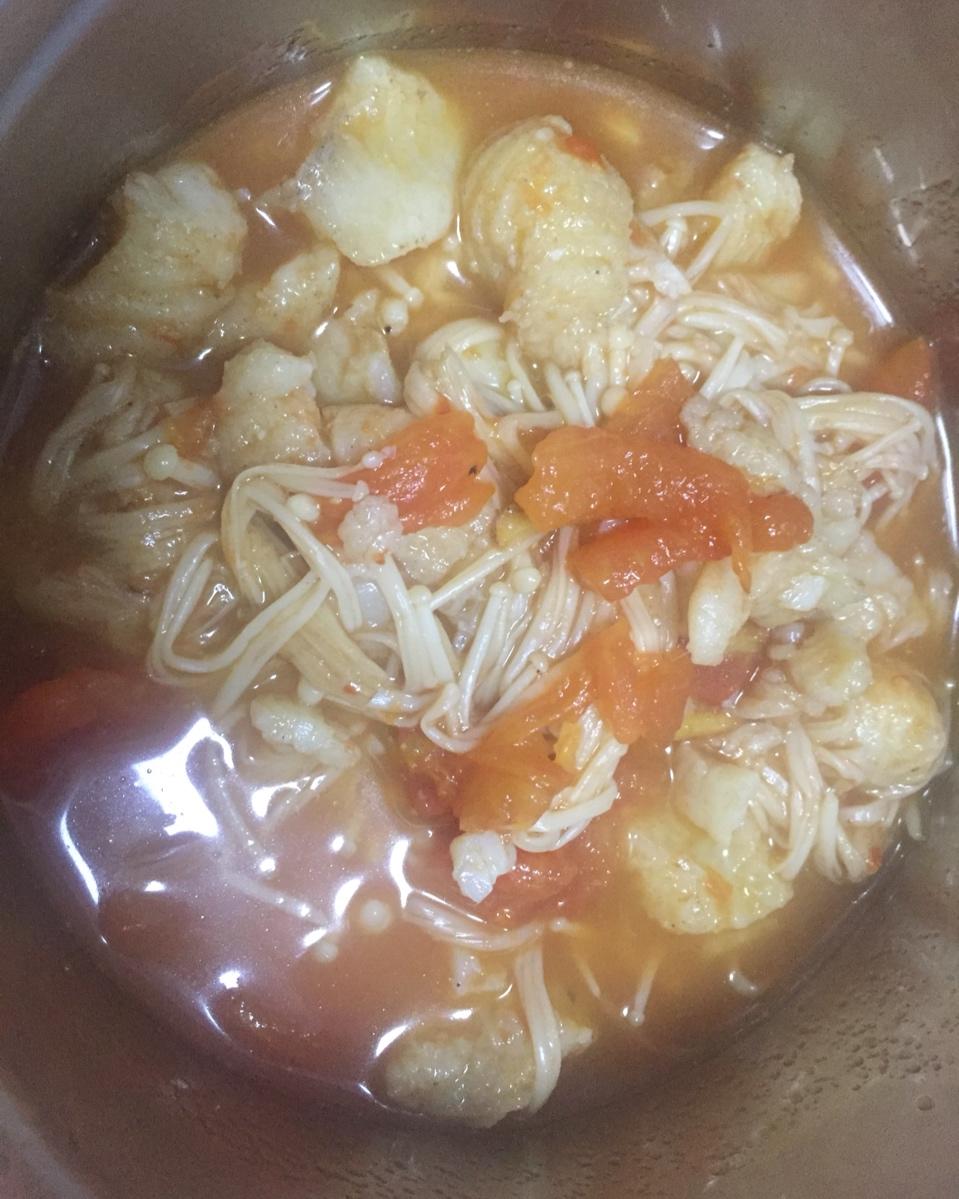 减脂 无油 无番茄酱的 番茄龙利鱼/巴沙鱼