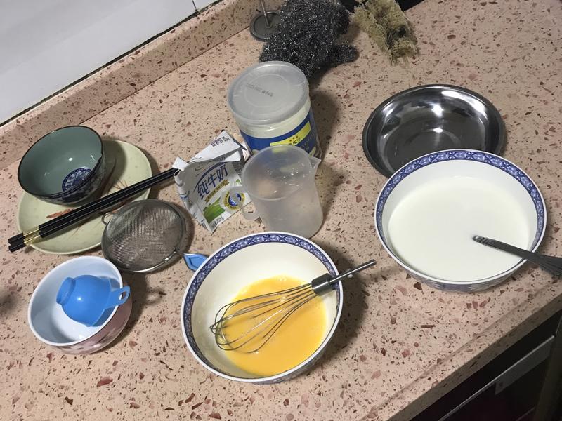 纯奶手撕吐司的做法 步骤1