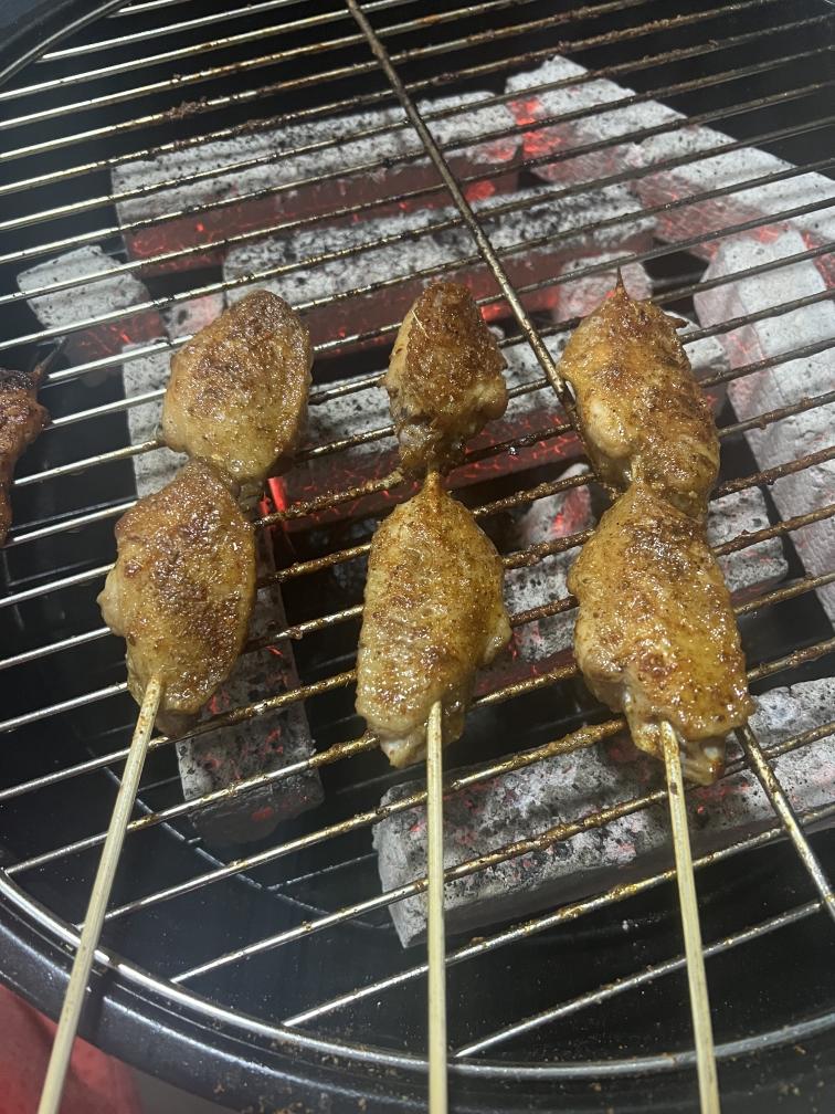 碳火烧烤鸡翅腌制