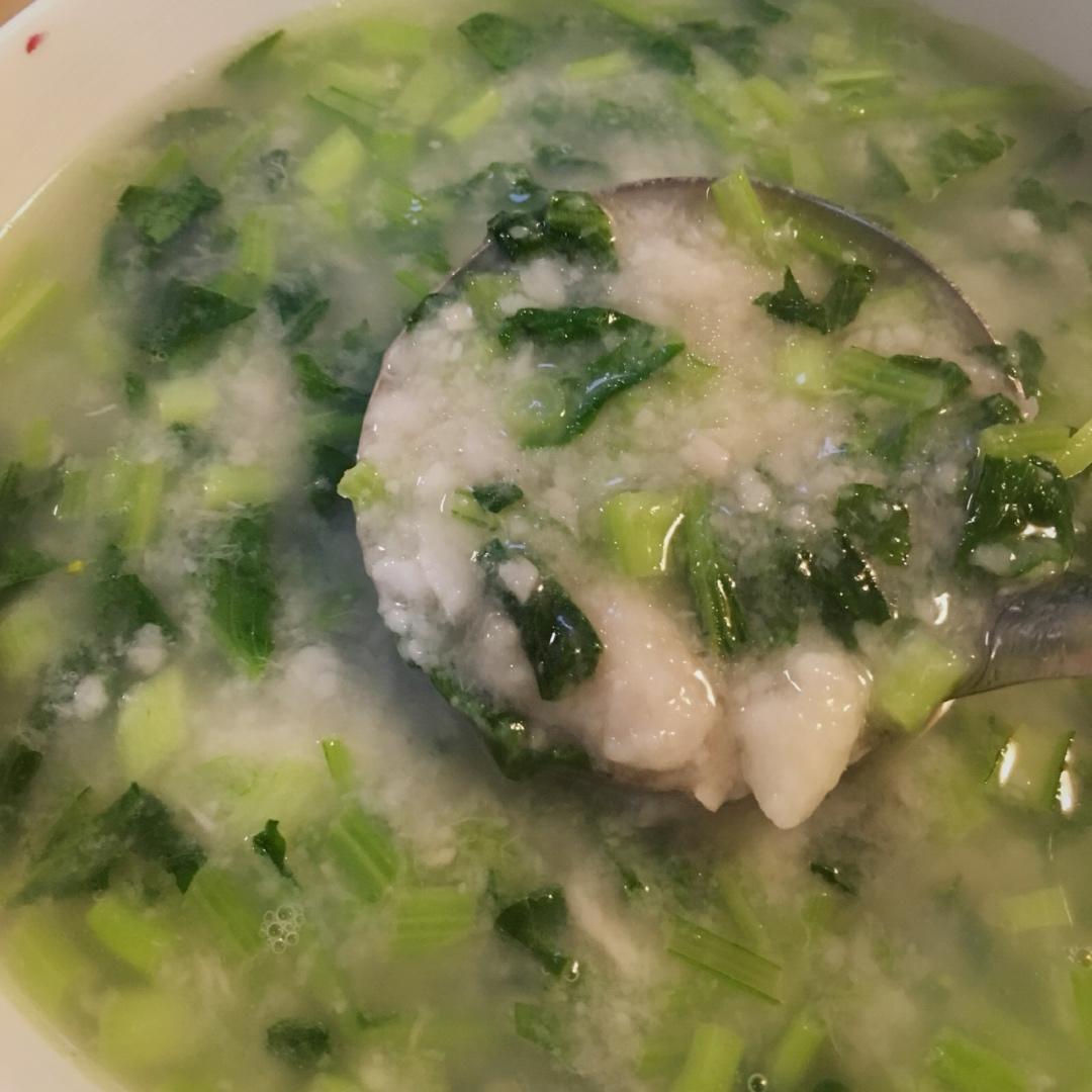 laing做的芋仔青菜羹